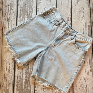 Levi's Light Blue Denim Jean Shorts